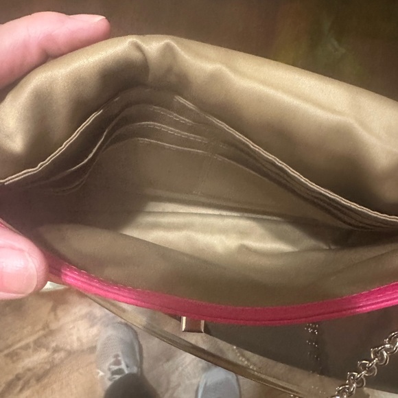 Coach Hot Pink Leather Crossbody with Gold Hardware - Picture 8 of 8